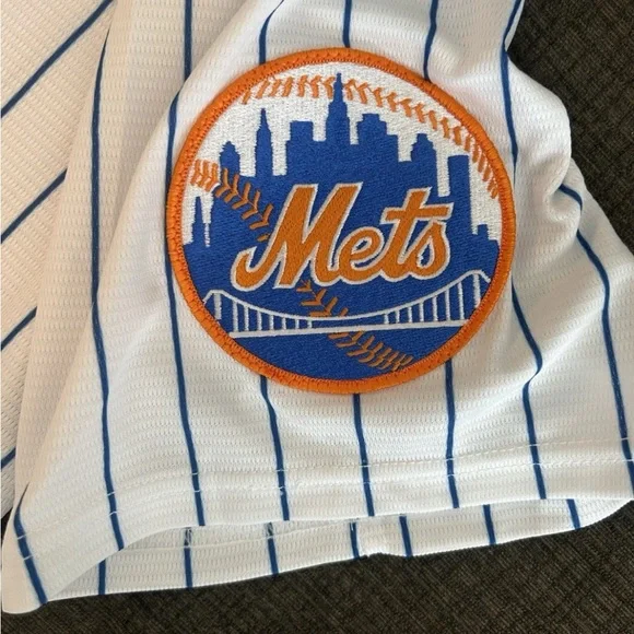 Nike Authentic New York Mets Pete Alonso #20 MLB Baseball Jersey Men's Sz L - Picture 6 of 7